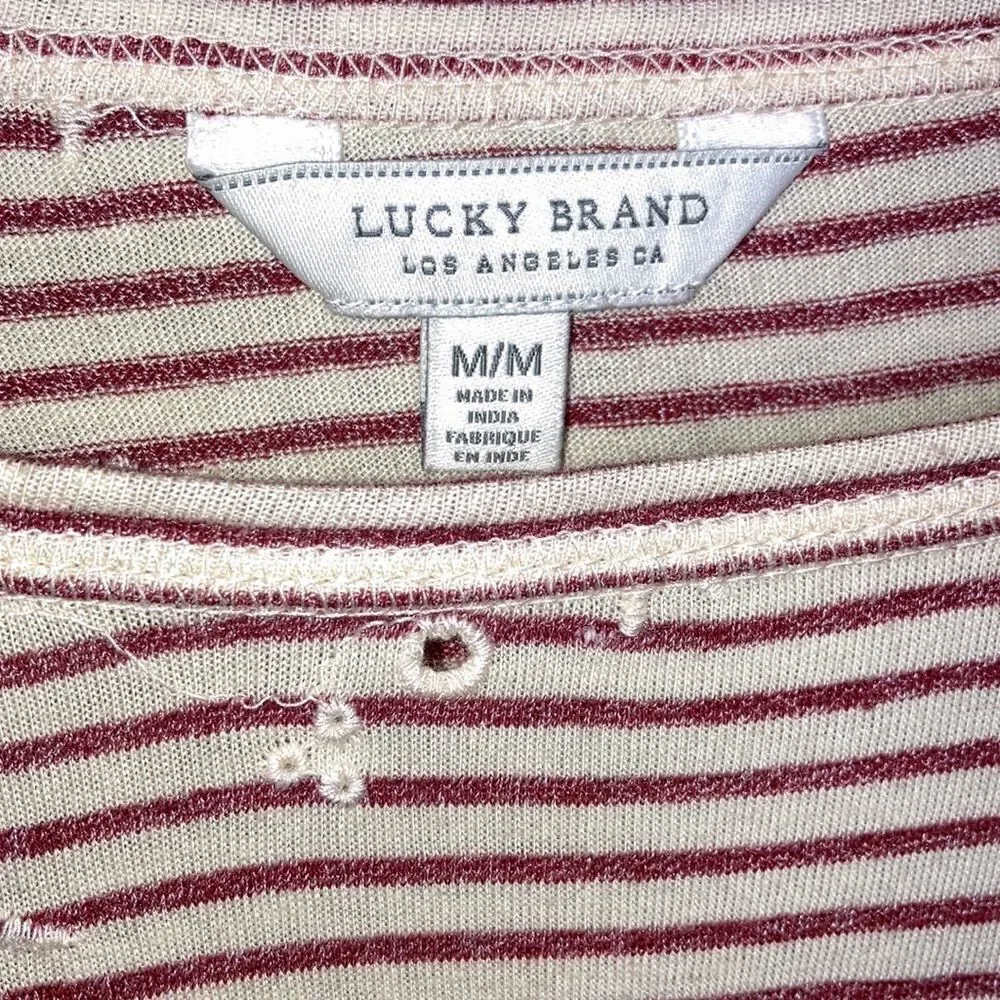 Lucky Brand Shirt Woman’s Size M - Picture 4 of 6